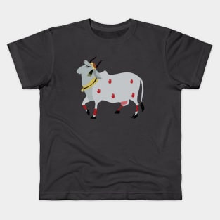 Pichwai cow Kids T-Shirt